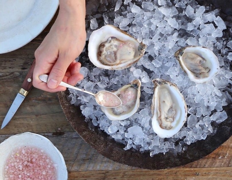 A side of classic mignonette - the perfect accompaniment to freshly shucked oysters on the half shell 