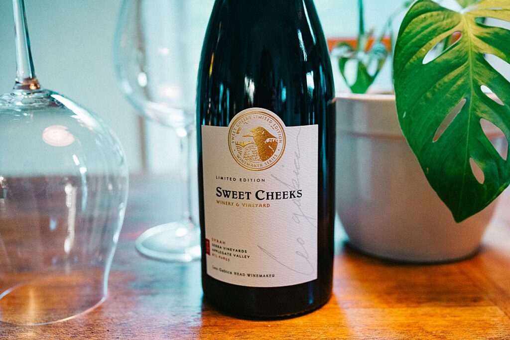 Image of Sweet Cheeks Winery Serra Vineyards Syrah for the Barrel Select Club